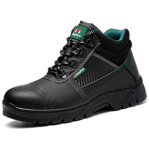 Zapatos de Seguridad para Hombre con Suela de Goma y PU Antideslizante y Antiaplastamiento para Protección Laboral en Obras y Fábricas - Product Image 3
