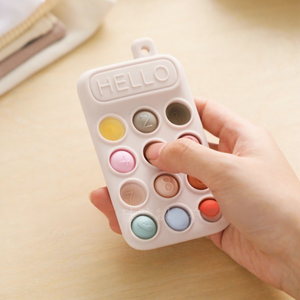 Tétine <span class=keywords><strong>de</strong></span> téléphone portable pour bébé en silicone à mâcher avec chaîne apaisante anti-<span class=keywords><strong>sucette</strong></span> pour nourrissons - Product Image 3