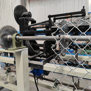 Tam otomatik yüksek hızlı çift tel zincir bağlantı çit makinesi elmas Net örgü üreticisi - Product Image 6