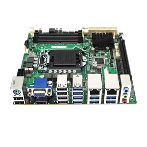 2023 Mini ITX Motherboard industri 410 420e Intel CPU Comet danau/Rocket danau Chipset industri Mainboard mendukung WIN10/11