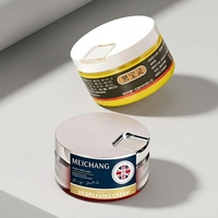 Pot de crème cosmétique 30g 50g avec cuillère pour baume dégraissant pour animaux, acné du menton du chat et nettoyage du pelage