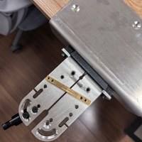 Outils multifonctionnels de gravure de bijoux DIY, plaque de fixation en acier inoxydable à queue de pie, étau de table pour réparation de moules