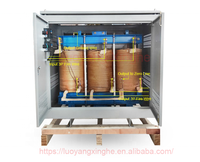 Transformador de aislamiento de CA trifásico 100KVA para energía eólica y solar 220V/240V a 380V/400V/480V
