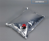 1L/3L/5L aseptique/Aluminium/plastique/transparent/personnalisé/sacs à bavoir pour lait/vin/café/eau/huile