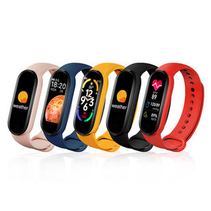 Pulsera Inteligente M7 <span class=keywords><strong>Mi</strong></span> <span class=keywords><strong>Band</strong></span> <span class=keywords><strong>5</strong></span> 6, Monitor de Ritmo Cardíaco, Contador de Pasos, Reloj Inteligente Deportivo M6 - Product Image 1