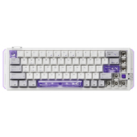 Clavier de jeu filaire RGB VGN FLASH 68HE avec interrupteurs magnétiques en aluminium, taux de polling de 8000 Hz, précision de réactivité de 0,001 mm, montage Gasket