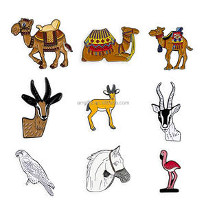 โปรโมชั่นขายส่งเข็มนกอินทรีตะวันออกกลางเหยี่ยวรูปร่างนุ่มเคลือบสีดําป้ายในสต็อก - Product Image 6