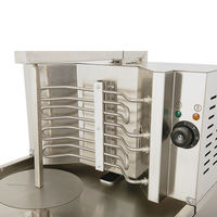 Commercial En Acier Inoxydable Moyen-Orient Électrique Poulet Viande Barbecue Rotatif Doner Kebab Grill Shawarma Machine Partie VNTKITCHEN
