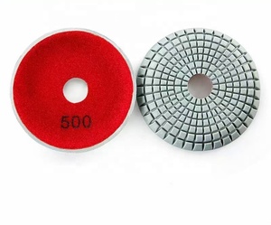 OEM 4 İnç Islak ve Kuru Elmas Parlatma Pedleri Granit Mermer Kuvars Beton Tezgah Açılı Taşlama Makinesi Taş Parlatıcı için - Product Image 4