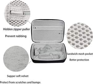 Étui de transport portable en EVA pour <span class=keywords><strong>stabilisateur</strong></span> de <span class=keywords><strong>smartphone</strong></span> <span class=keywords><strong>DJI</strong></span> <span class=keywords><strong>OM</strong></span> <span class=keywords><strong>5</strong></span> et accessoires-étui uniquement - Product Image 4