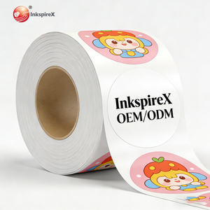 สติกเกอร์น่ารักสร้างแรงบันดาลใจสำหรับโรงเรียน พิมพ์ออฟเซ็ตแบบม้วน ชุดคำศัพท์ตกแต่ง สำหรับครู นักเรียน และเด็ก - Product Image 2