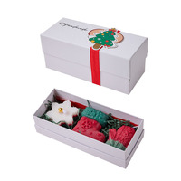 SICENCE – Coffret cadeau de bougies parfumées écologiques en cire de soja et paraffine, fabriquées à la machine, pour la maison et les fêtes du Nouvel An