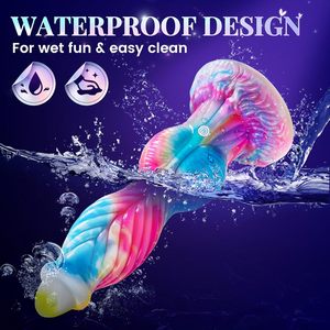 Dildo à ventouse personnalisé avec logo pour femmes, jouets sexuels géants, jouet pour adultes léger et doux - Product Image 4