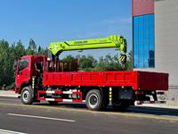Camion grue SHACMAN 4x2 10 tonnes à flèche télescopique en 5 sections ZOOMLION, solution de levage hydraulique télescopique supérieure de 17,6 m pour la construction