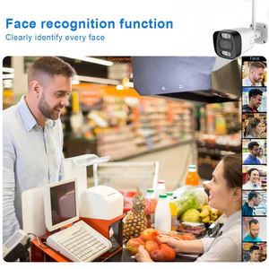 Caméra IP Bullet 5MP Intelligente avec IA de Détection, Capture et Reconnaissance Faciale, Personnalisable, PoE, Réseau <span class=keywords><strong>WiFi</strong></span> Sans Fil/Filaire, Étanche - Product Image 6