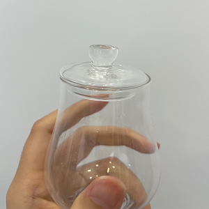 Tapa <span class=keywords><strong>de</strong></span> vidrio para whisky escocés Copita Nosing Glass con cubierta Crystal Whisky Tulip Goblet Classic Sommelier Wine Catter Cup - Product Image 1