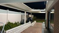 Bioclimatic Pavillon rétractable Greenawn Pergola pour terrasses Gazebo Pergola de Pologne
