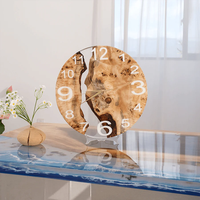 Résine époxy transparente pour coulage profond, colle AB pour table en résine, résistante aux UV, sans bulles, haute brillance, pour le travail du bois