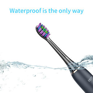 Fábrica de shenzhen oem odm recargable automático de negro adulto un slim Etiqueta Privada sonic ultrasónico cepillo de dientes eléctrico - Product Image 5