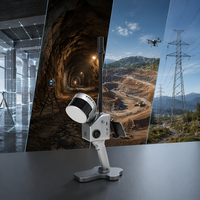 Escáner 3D de Alta Precisión GEOSUN GS-120G Slam RTK LiDAR Portátil con 1 Año de Garantía para Trabajos de Excavación y Estudio de Cuevas