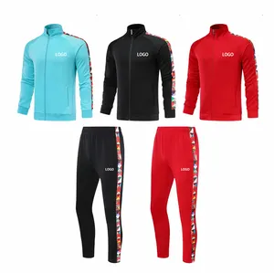 Sportswear Soccer Training Tracksuits Uniformes De Futbol Soccer Jackets Football Man Tracksuit Football Jacket For Men