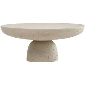 Дизайнерский чайный столик в скандинавском стиле, минималистичный кофейный столик для дома, современный круглый журнальный столик из травертина