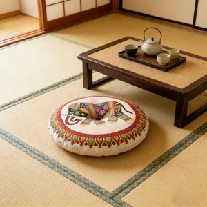 Grands coussins ronds, sièges, <span class=keywords><strong>coussin</strong></span> circulaire bohème <span class=keywords><strong>mandala</strong></span> pour le yoga, le salon - Product Image 1