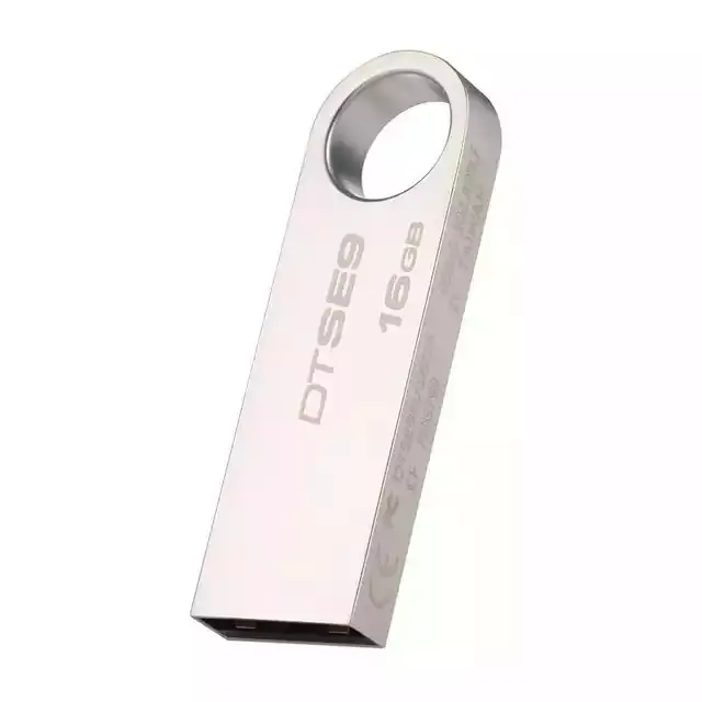 Free Customized Logo Mini Metal DTSE9 32GB 64GB 128GB USB Flash Drives 2.0 Pen Drive 16GB 8GB 4GB Pendrives USB Stick