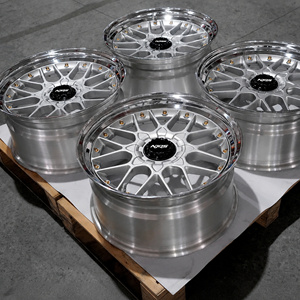 Jantes forgées NJQS sur mesure 3 ou 2 pièces 16-24 pouces 5x112 5x120 <span class=keywords><strong>RS2</strong></span> Deep Lip 2 ou 3 pièces pour BMW M3 F80 - Product Image 4