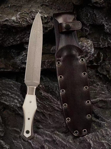 Couteau tactique de combat RAM B MK10 en acier inoxydable avec manche G10, lame non réglable de 4,0 mm d'épaisseur, personnalisable pour l'extérieur - Product Image 5