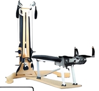 Machine d'entraînement rotative en spirale en bois d'érable massif MJD W42A pour studio de yoga commercial
