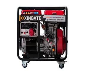 מחיר ישיר במפעל Xinbate התאמה אישית 9KW 380V תצוגה דיגיטלית חשמלית דיזל גנרטורים למכירה