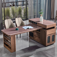 Table à manger extensible en panneaux de bois de style moderne avec plateau en marbre, hauteur réglable pour la maison, l'appartement et la salle de bain