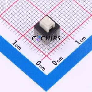 XKB5858-W-80 <b>Push</b> <b>Button</b> <b>Switch</b> Through hole Component (THT),5.8x8.5mm <b>Switch</b> - Product Image 1