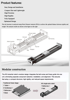 Actionneur de précision RYK de fabrication chinoise, module linéaire KK, module KK130K-S1-H0, vis à billes linéaires de haute précision