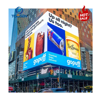 Écran LED extérieur 960x960mm, panneau publicitaire étanche IP65, maintenance avant/arrière, mur vidéo LED fixe, résolution 8K