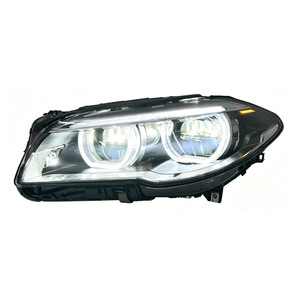 Per <span class=keywords><strong>BMW</strong></span> <span class=keywords><strong>Serie</strong></span> <span class=keywords><strong>5</strong></span> F10 F18 2011-2017 Kit di Aggiornamento Fari a LED con Luci Diurne DRL e Proiettore Bi-Xenon con Effetto Angel Eye - Product Image 5