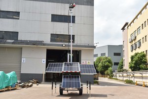 <b>Solar</b> Power 7m Winch Telescopic Mast Soler Surveillance Tower <b>Camera</b> UST-300 <b>Solar</b> Trailer <b>Solar</b> Trailer Price Mobile <b>Solar</b> Trai - Product Image 5