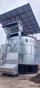 Fermentation Tank Equipment Livestock Waste Compost Machine Cow Dung Organic Fertilizer Production Line