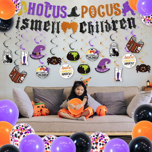 Décorations de fête d'Halloween saisonnières <span class=keywords><strong>Hocus</strong></span> <span class=keywords><strong>Pocus</strong></span> pour une ambiance effrayante en intérieur et en extérieur - Product Image 2