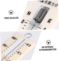 Dynamomètre à ressort physique Yulin en PVC pour démonstration électrique, instrument pédagogique 2N5N, appareil expérimental de mécanique