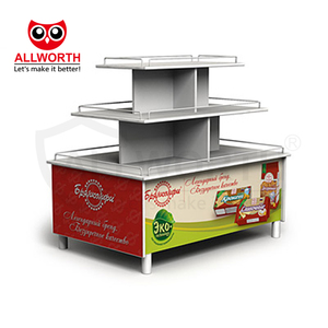 로고 소매 디스플레이 선반으로 디스트리뷰터 눈길을 끄는 조정 가능한 분리형 - Product Image 1