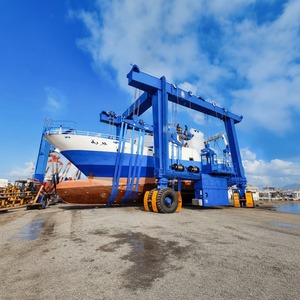 Nacelle de levage marine commerciale 60 tonnes 120 tonnes pour opérations d'entretien de bateaux de plongée avec structure en acier résistant à la corrosion - Product Image 4