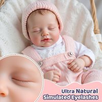 Poupée Bébé Reborn Babeside 20'' 50cm, Petite Fille Réaliste, Corps en Vinyle Souple, Vente en Gros Usine