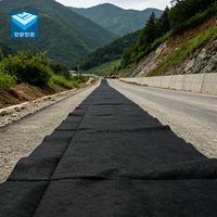 Rouleau de géotextile non tissé en fibres courtes de polypropylène anti-UV pour drainage souterrain