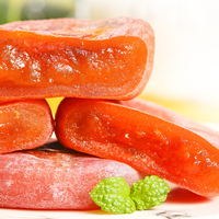 Vente en gros OEM de kaki séché chinois Snack sucré chinois gâteau kaki 500g fruits secs