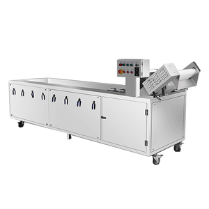 Fully automatic high pressure spray bubble cleaner fruit and vegetable cleaning equipment