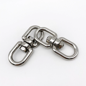 Gian lận phần cứng 5mm thép không gỉ 304 mắt và mắt chuỗi xoay - Product Image 5