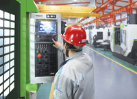 Machine de fraisage verticale CNC Fanuc MVL855 3 axes BT40 à broche unique haute précision