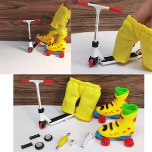 Juego de Patinetes de Dedo de Aleación al por Mayor, Patinete de Dedo con Patines, Mini Juego de Juguetes de Dedo Modelo SP-2 para Regalo de Fiesta - Product Image 2